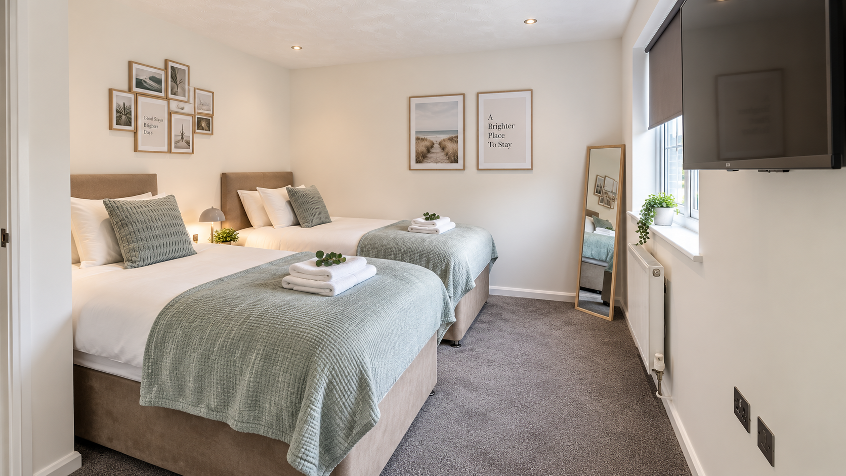 Bedroom at the Coventry property