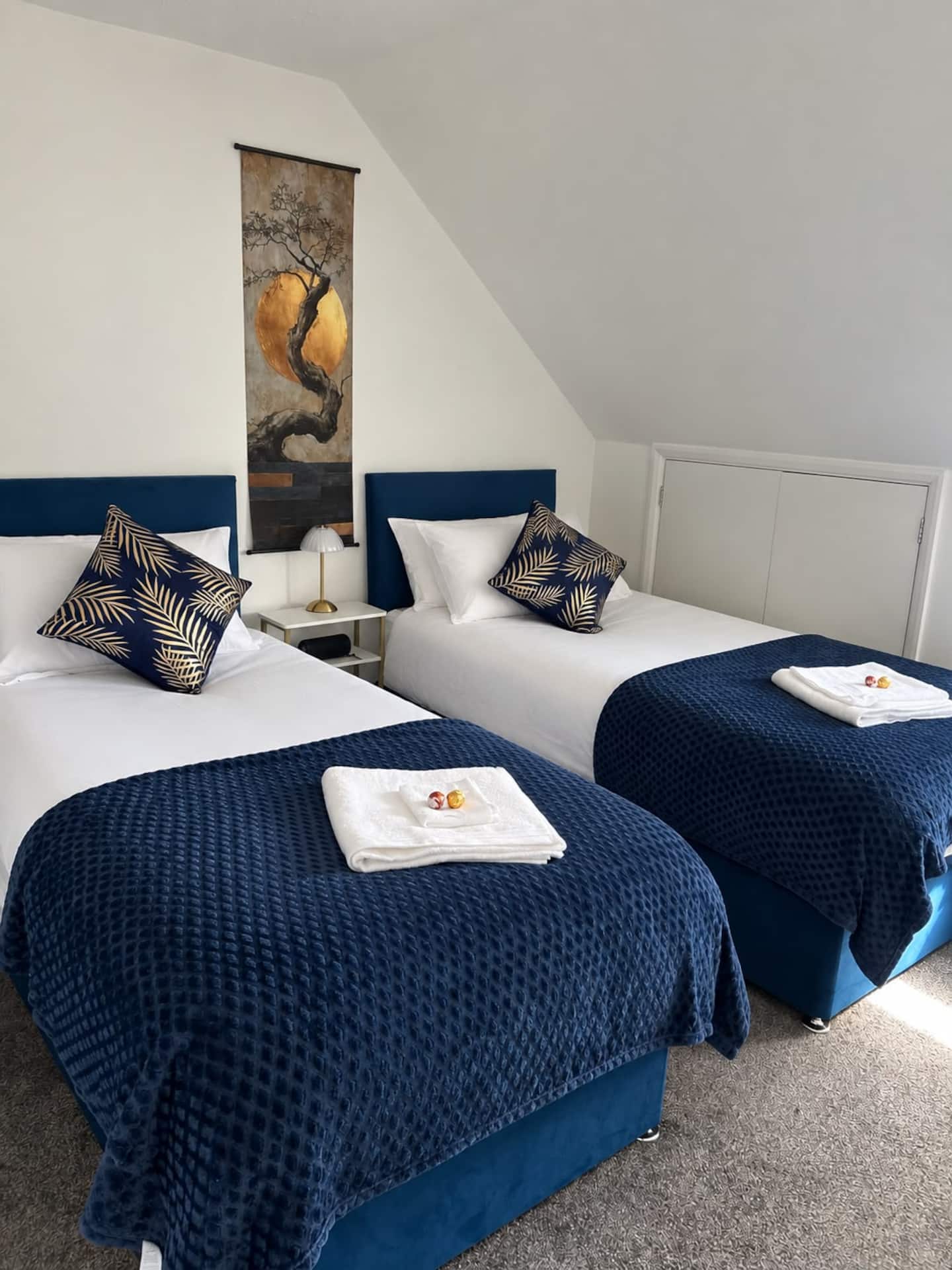 Bedroom three - twin beds